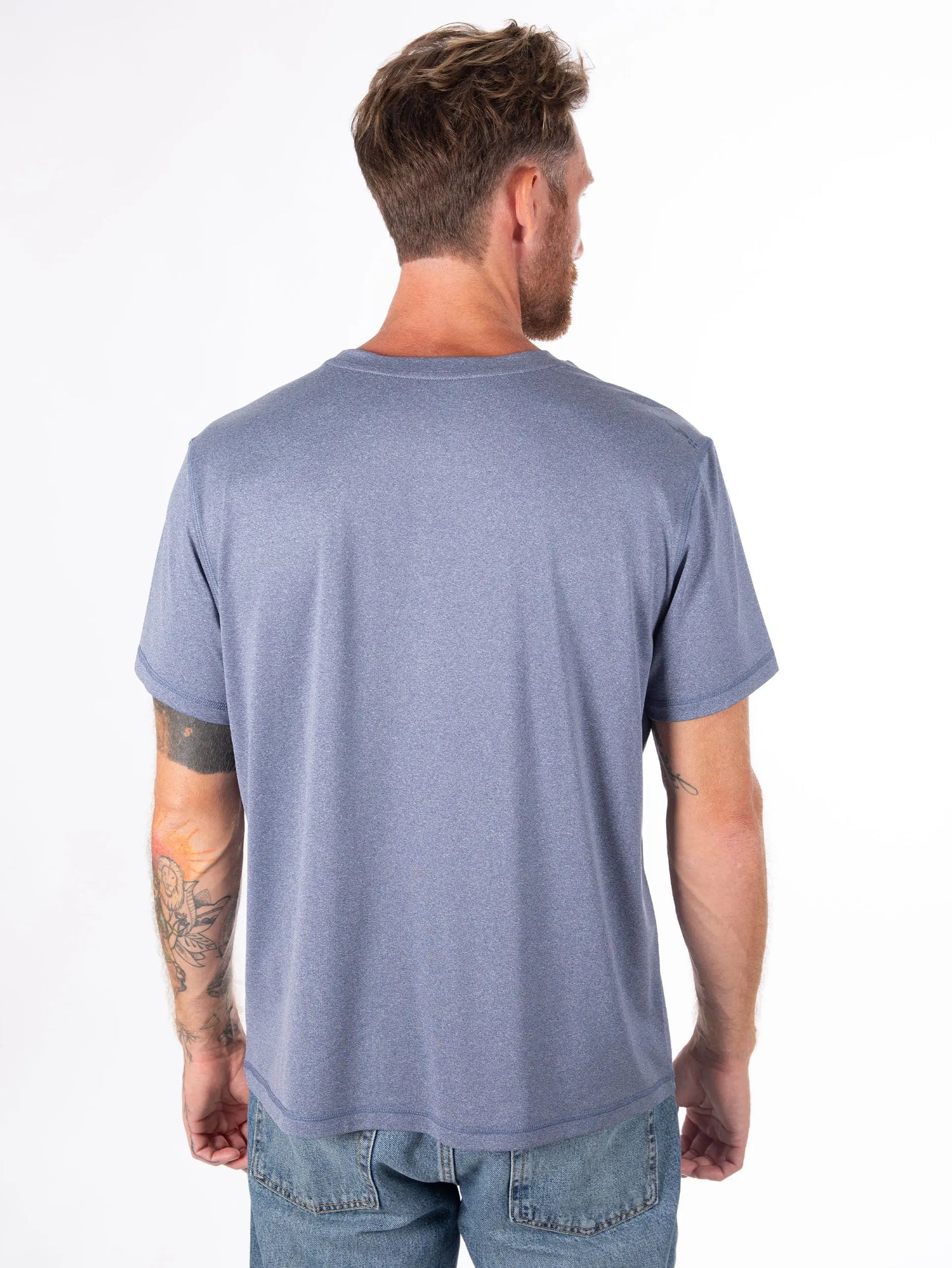 T-Shirt - BRAIM Navy - Atmungsaktivität