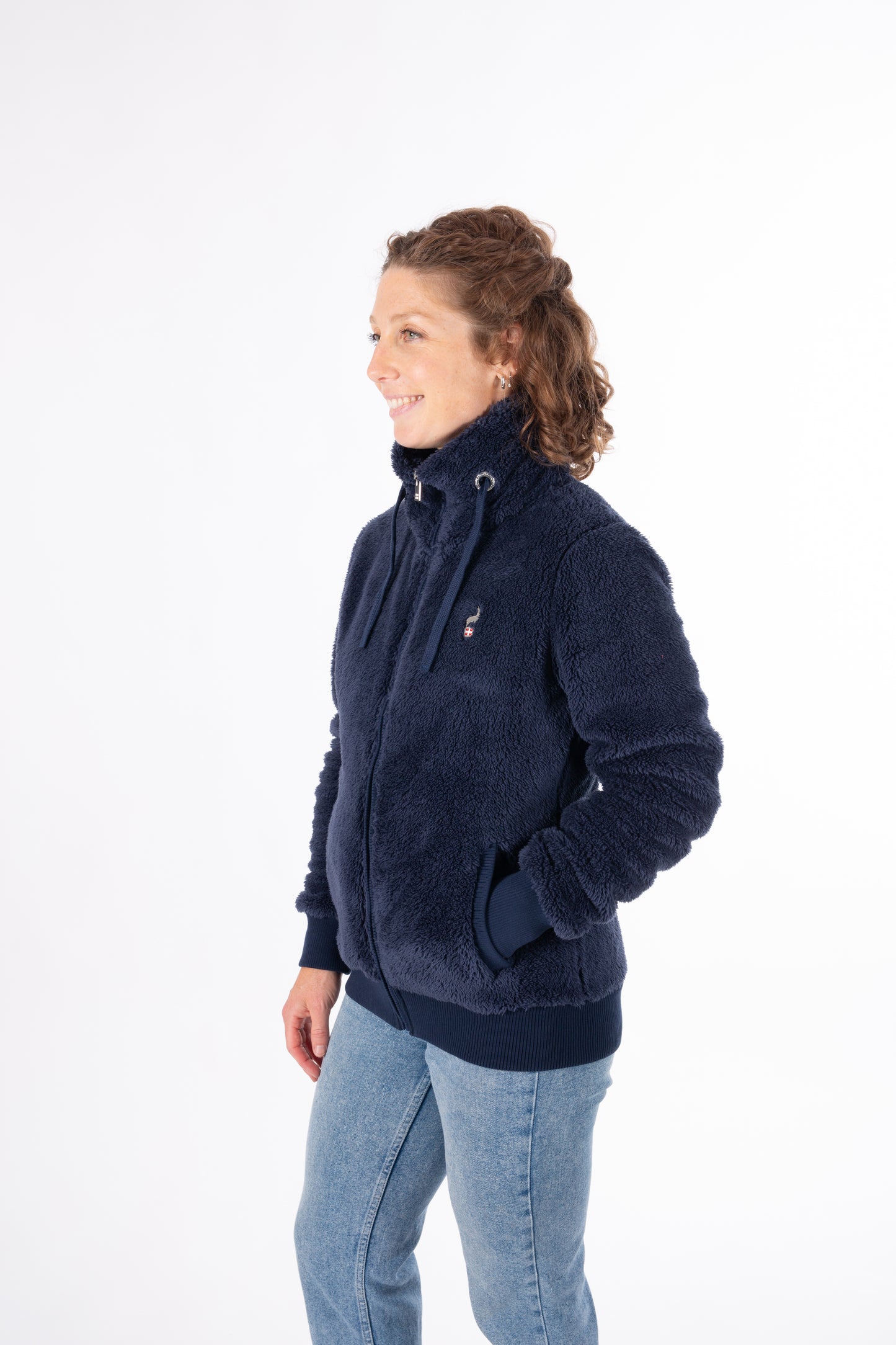 Fleecejacke - BURLI Navy - Extra Warm