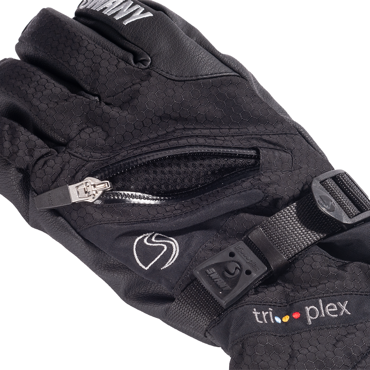 Damen Skihandschuhe - SX-63L Black - Triplex-Isolierung