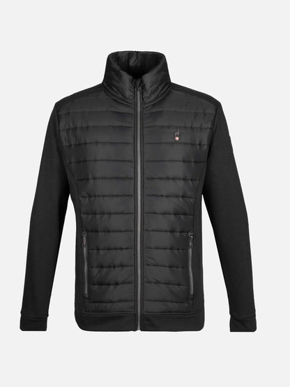 Hybridjacke - TELIX Black - Wasserdicht