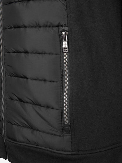 Hybridjacke - TELIX Black - Wasserdicht