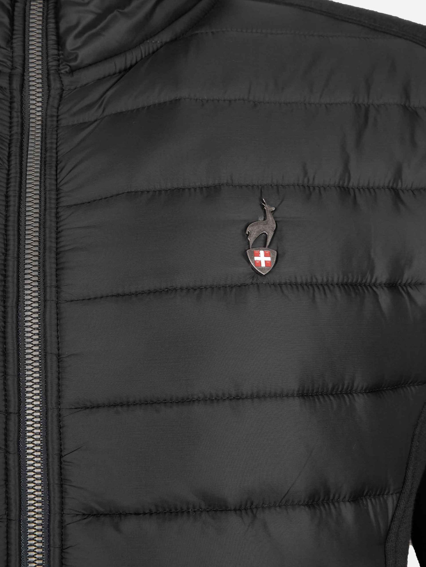 Hybridjacke - TELIX Black - Wasserdicht