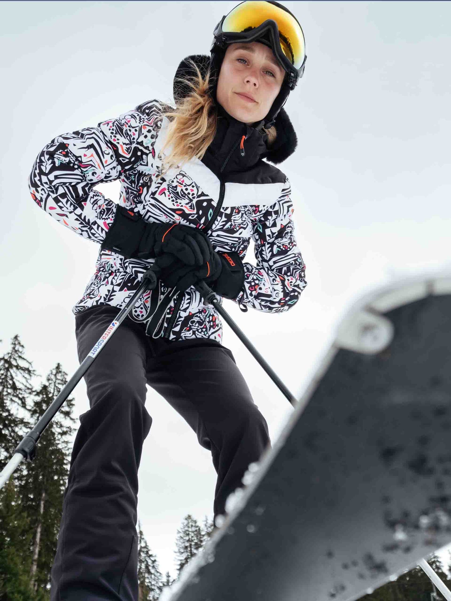 Skijacke - REVARD PR Arty Camo - 15k/15k Wassersäule
