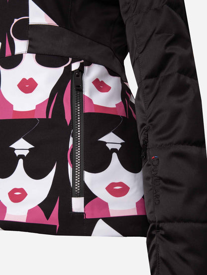 Skijacke - CAMELIA Black -  15k/10k Wassersäule