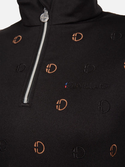 Baselayer - MERYL 2 Black - Elegantes Muster