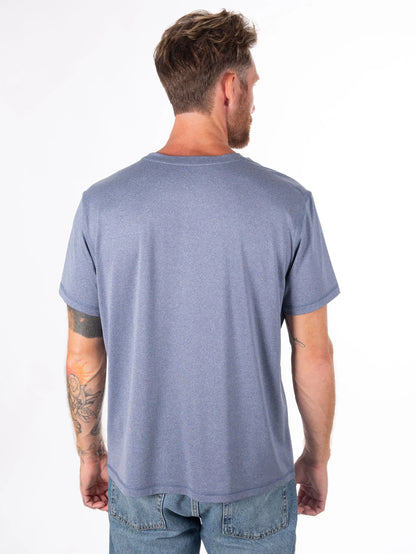 T-Shirt - BRAIM Navy - Atmungsaktivität