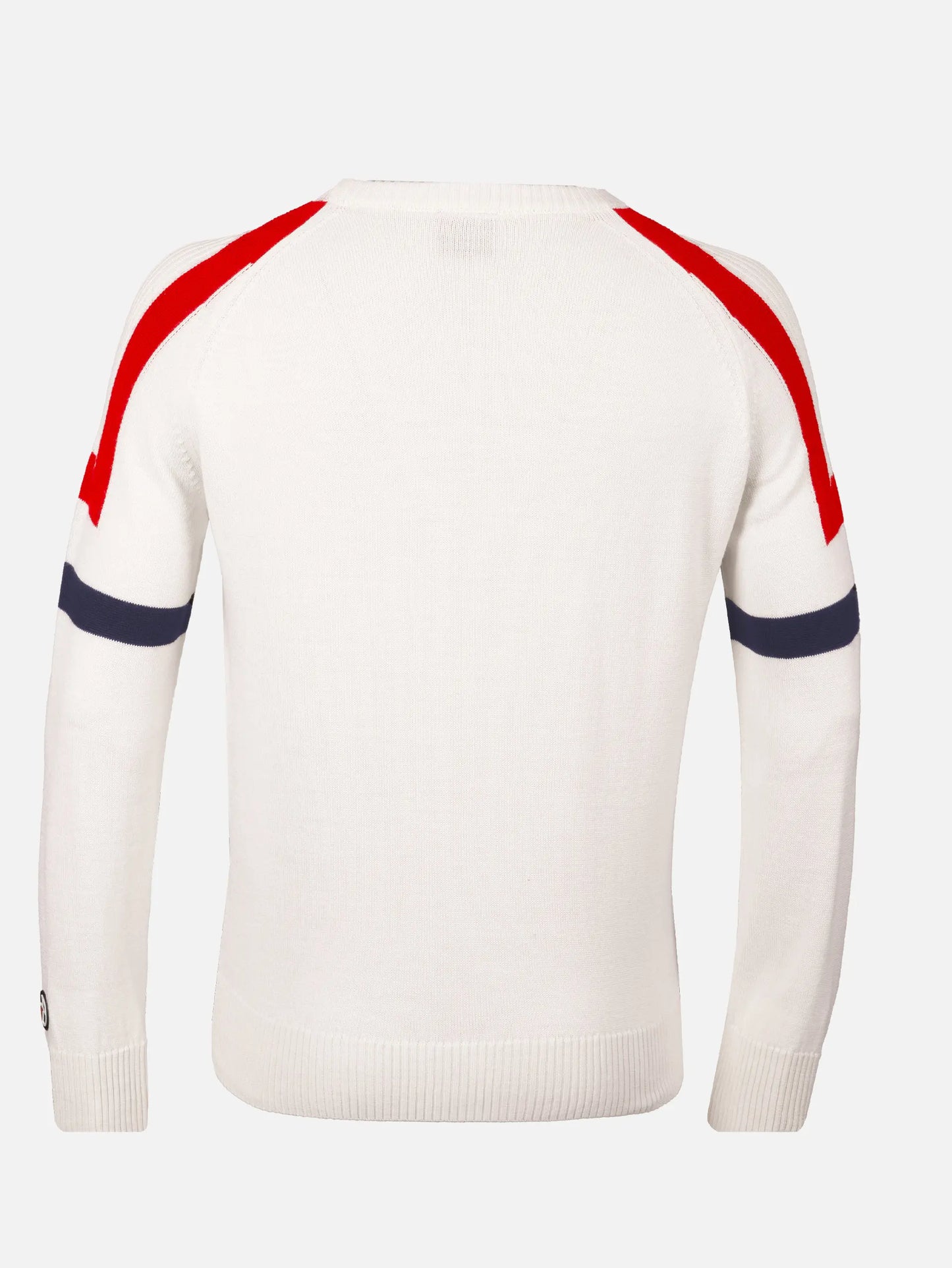 Pullover - PRISTAN White - Merinowolle