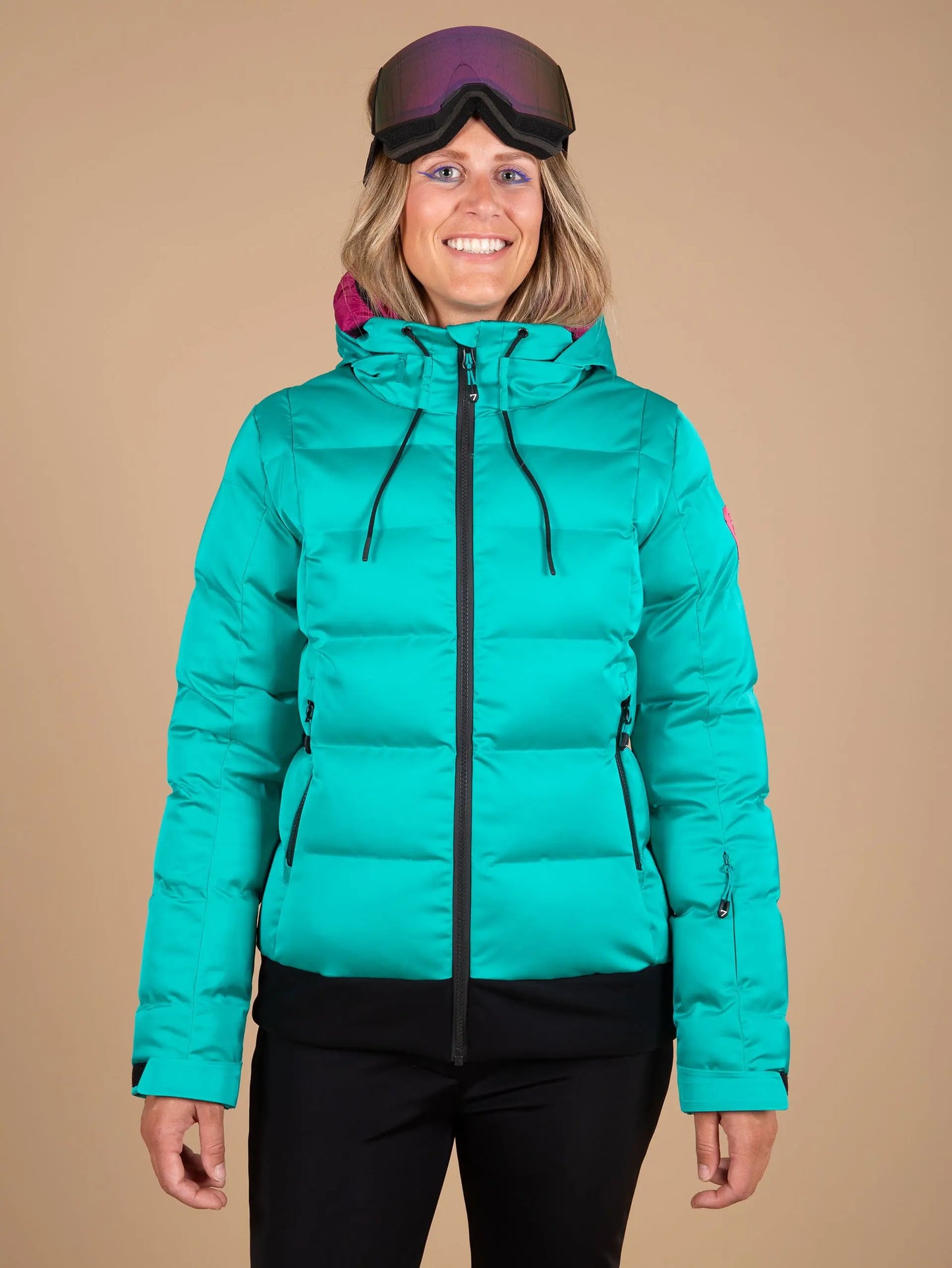 Skijacke - BAZEN Mint - 15k/15k Wassersäule
