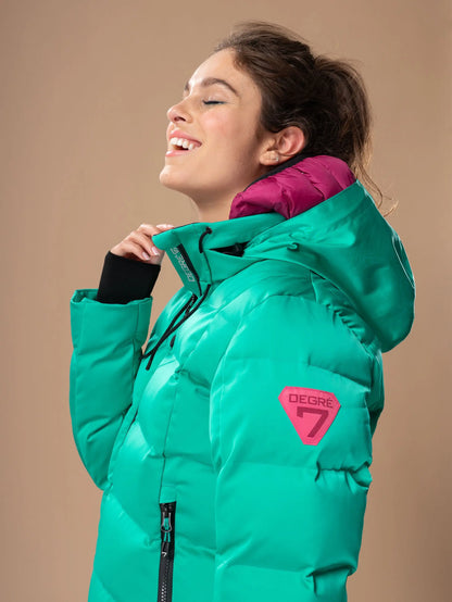 Skijacke - BAZEN Mint - 15k/15k Wassersäule