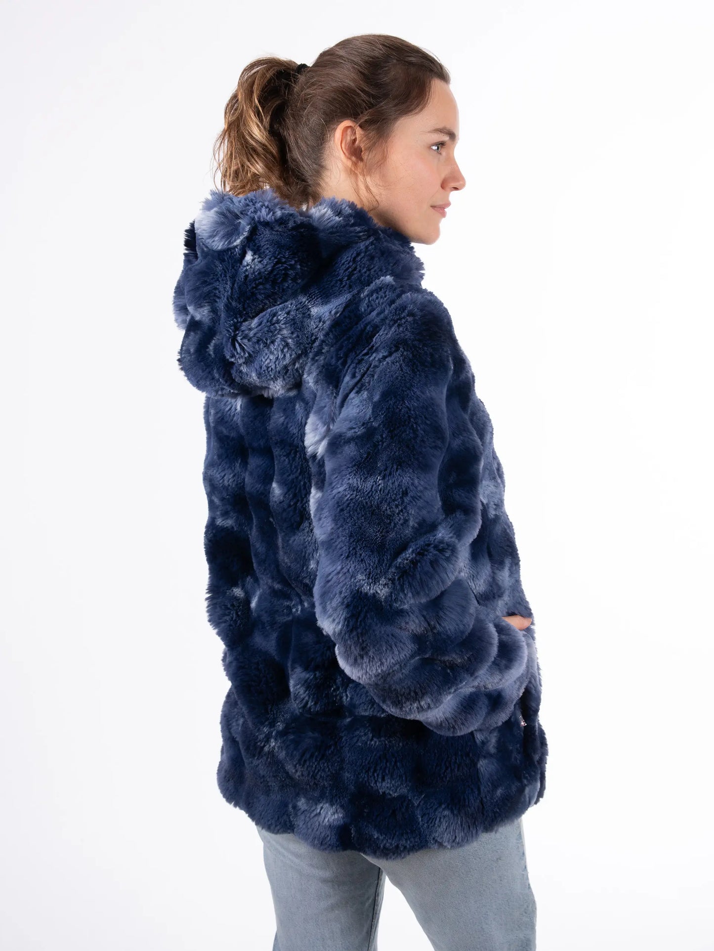 Jacke - CARRY Navy - Stilvolle Kuscheljacke
