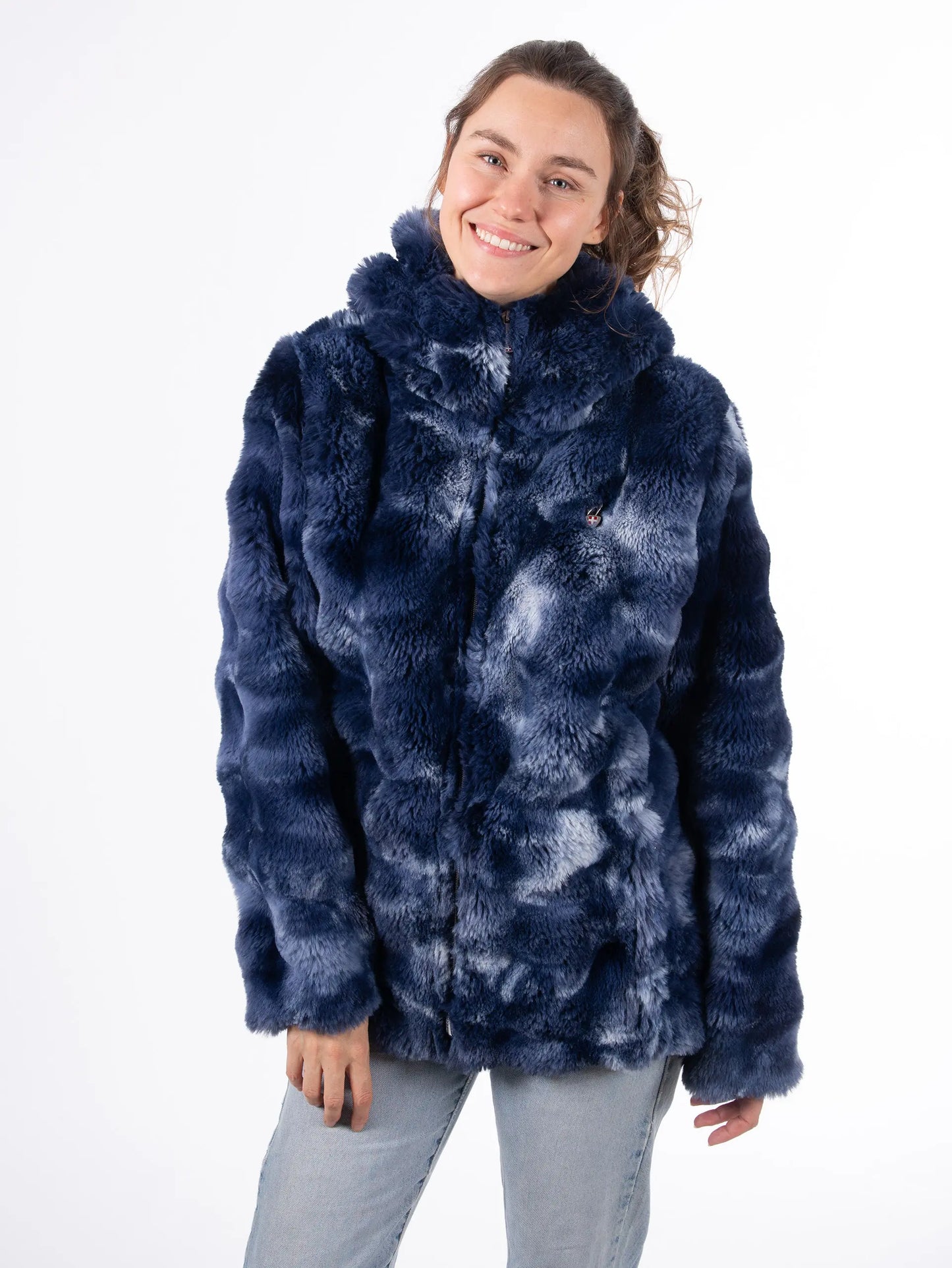 Jacke - CARRY Navy - Stilvolle Kuscheljacke