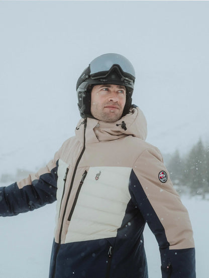 Skijacke - CESAR Navy - 15k/15k Wassersäule