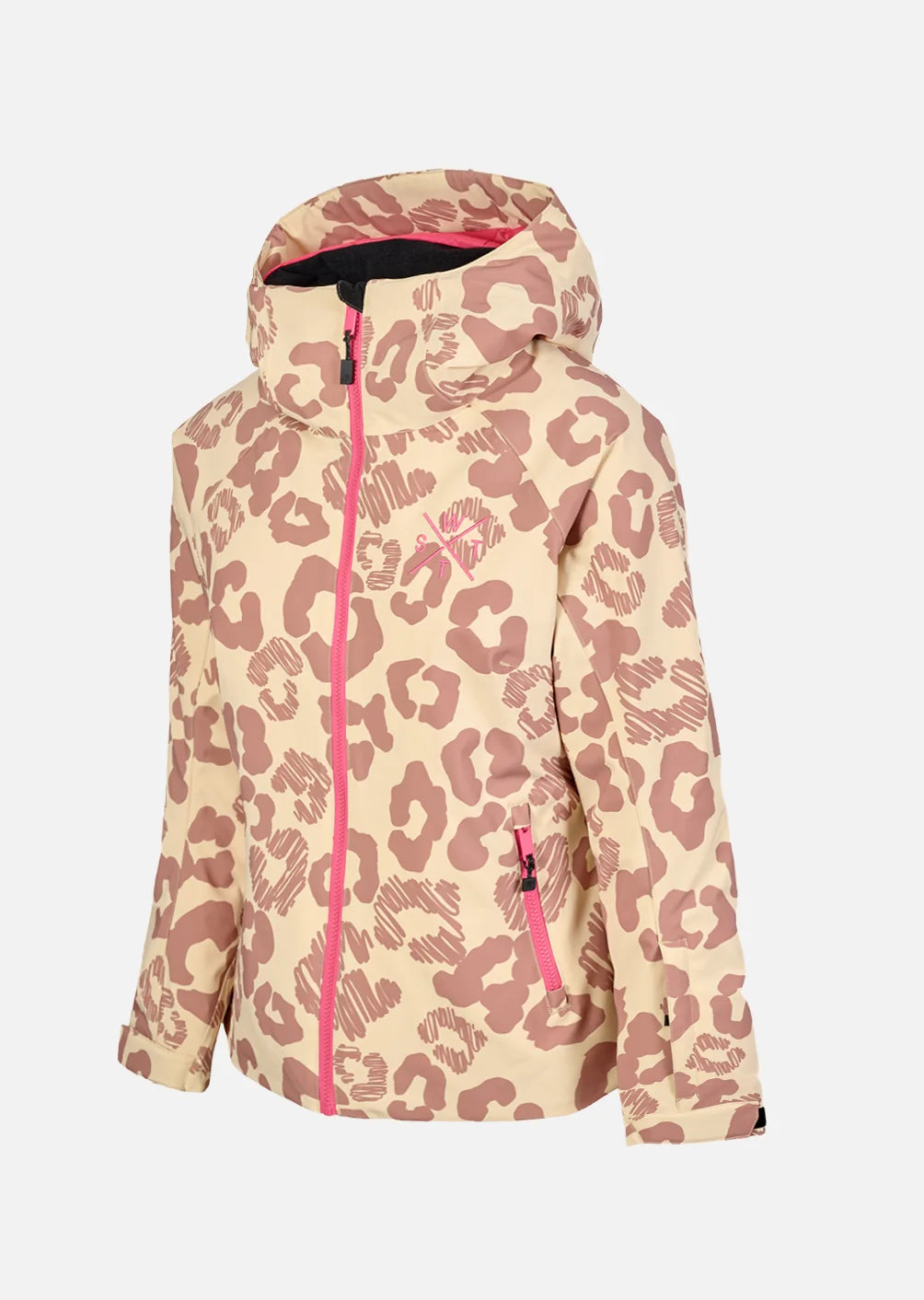 Skijacke - 1XICES New Leopard Brown - 20k/20k Wassersäule