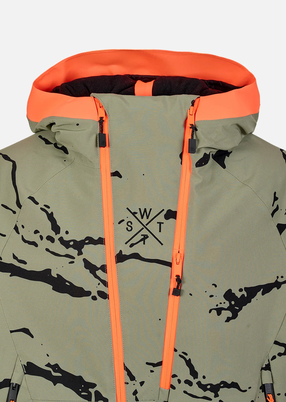 Skijacke - 1VENOM Camo Olive - 20K/20K Wassersäule