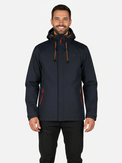 Regenjacke - MELLO Black - 10K/10K Wassersäule