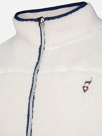 Sherpa Jacke - SILLY Greige -  Tragekomfort