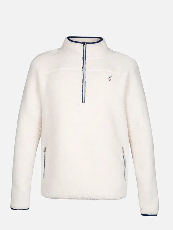 Sherpa Jacke - SILLY Greige -  Tragekomfort