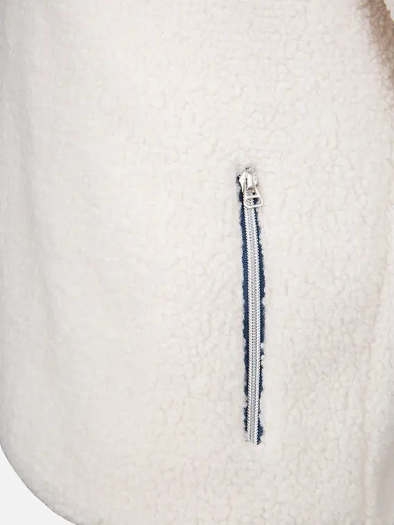 Sherpa Jacke - SILLY Greige -  Tragekomfort