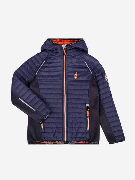 Kinder Hybridjacke - SIREC Navy