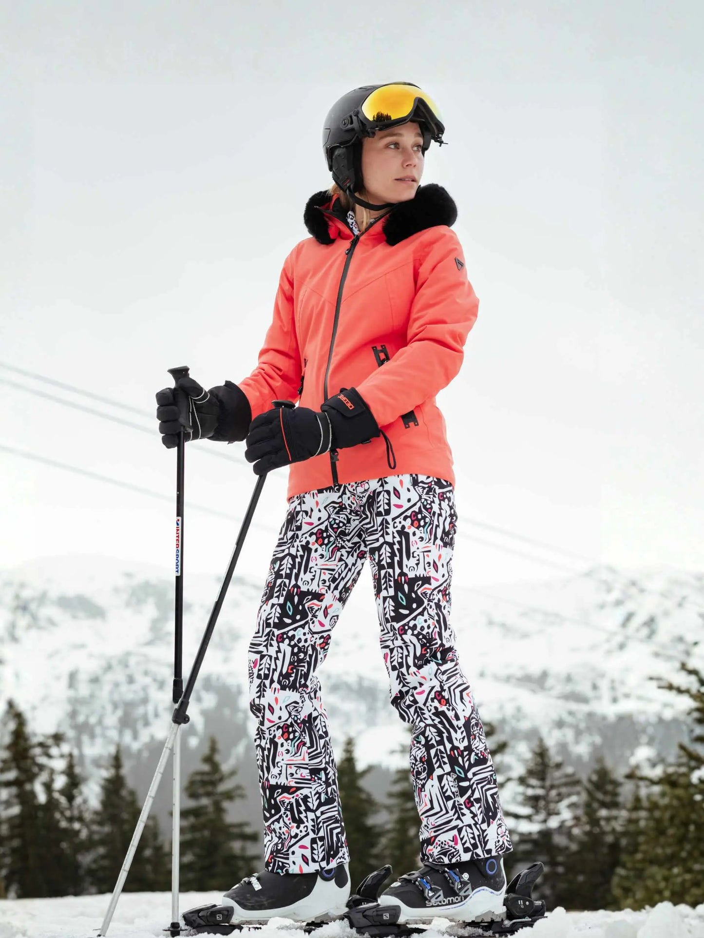 Skihose - VALGAU PR arty camo - Wasserabweisend