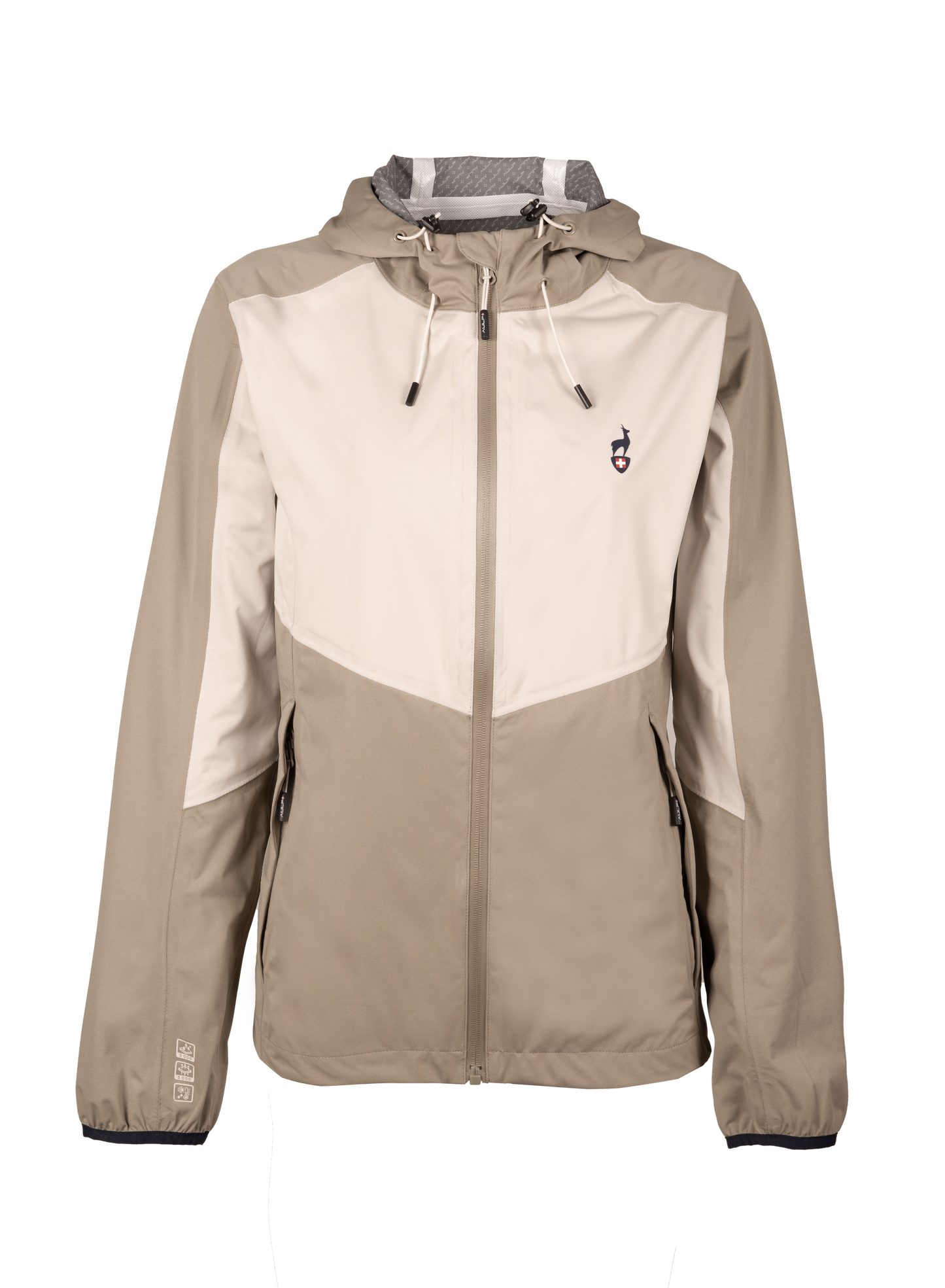Regenjacke - BAILA Light Kaki - 5k/5k Wassersäule