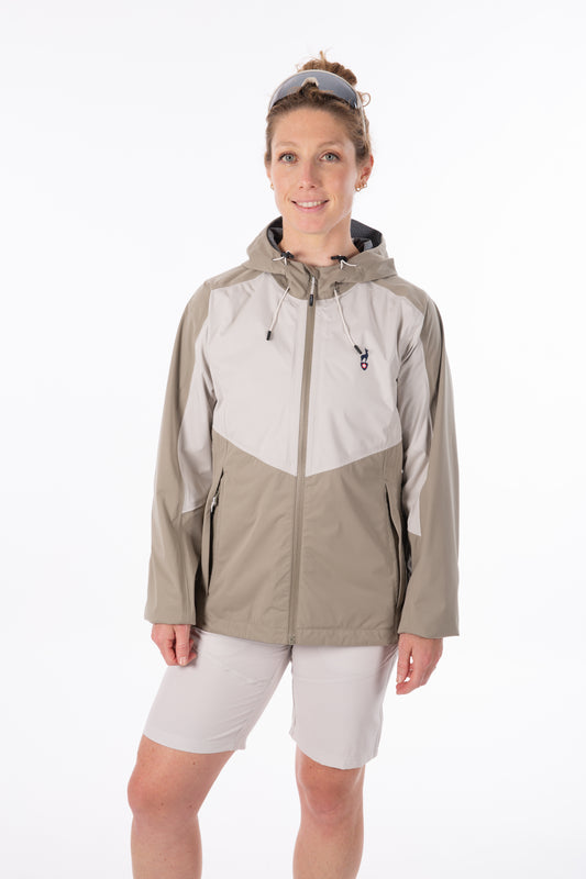 Regenjacke - BAILA Light Kaki - 5k/5k Wassersäule
