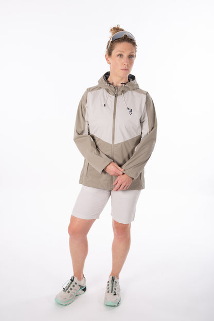 Regenjacke - BAILA Light Kaki - 5k/5k Wassersäule