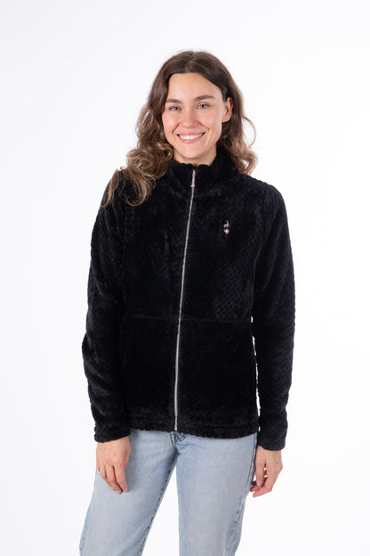 Fleecejacke - BECCO Black - Kuschelig