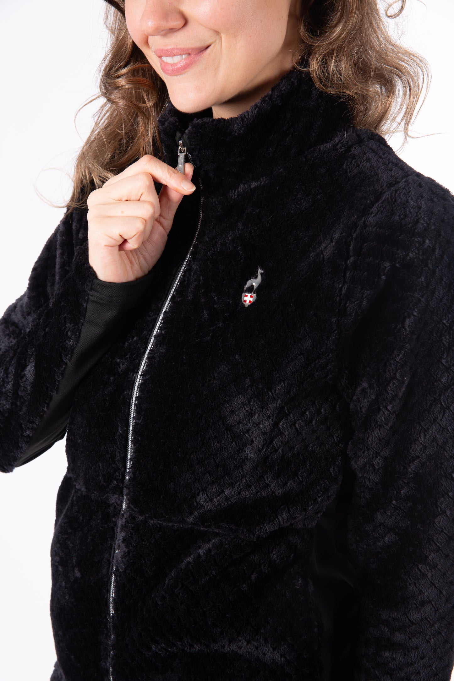 Fleecejacke - BECCO Black - Kuschelig