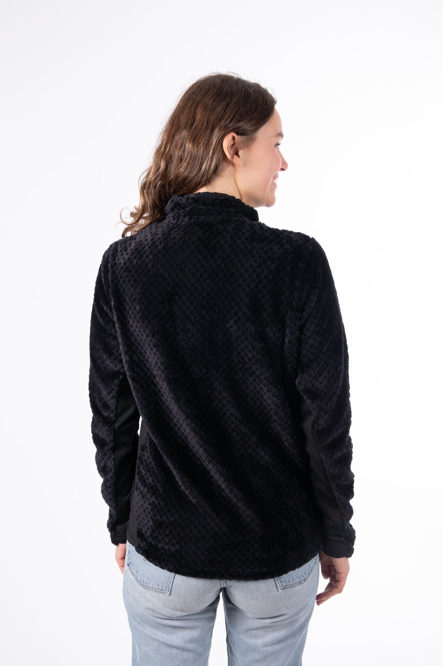 Fleecejacke - BECCO Black - Kuschelig