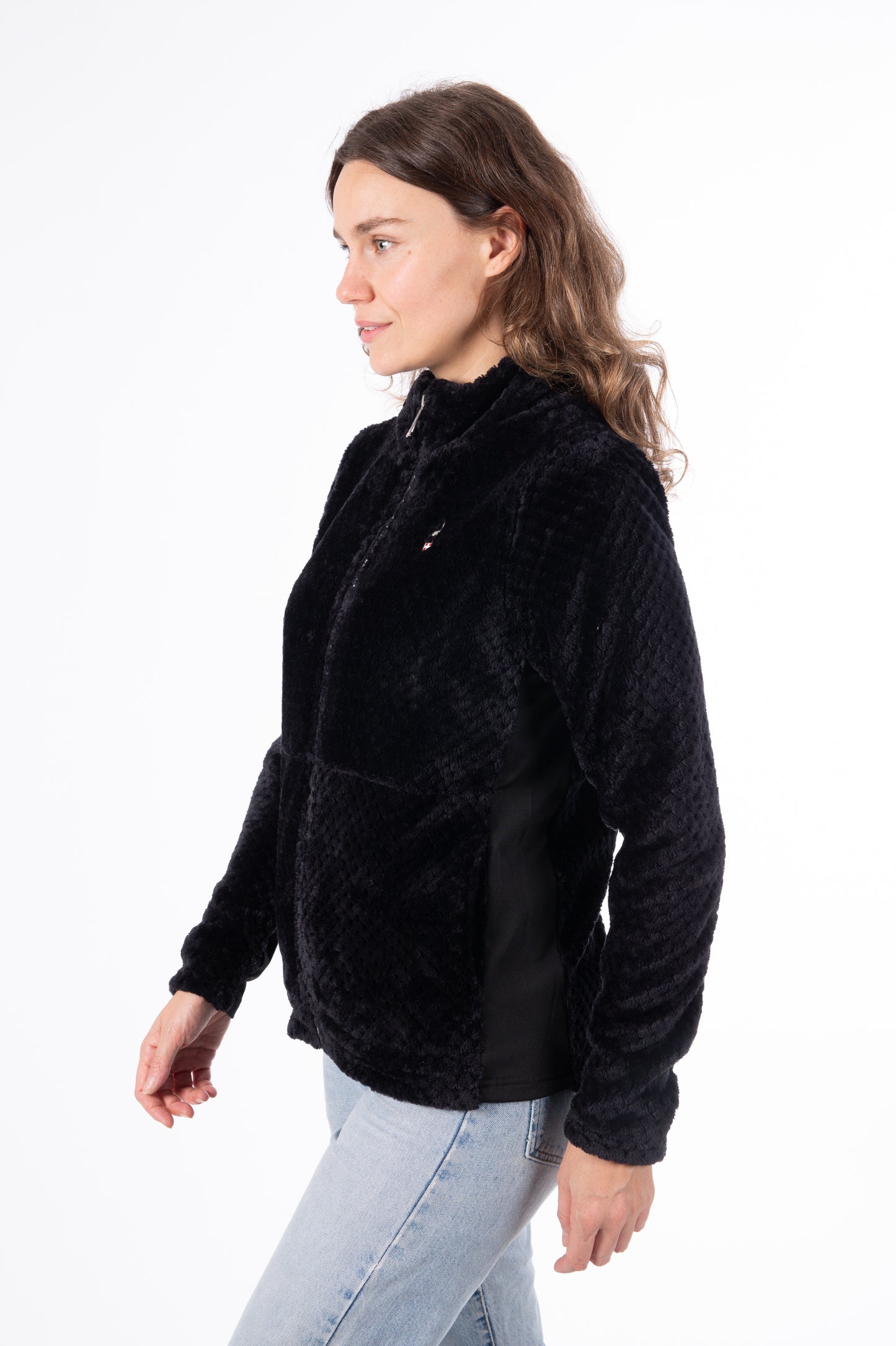 Fleecejacke - BECCO Black - Kuschelig