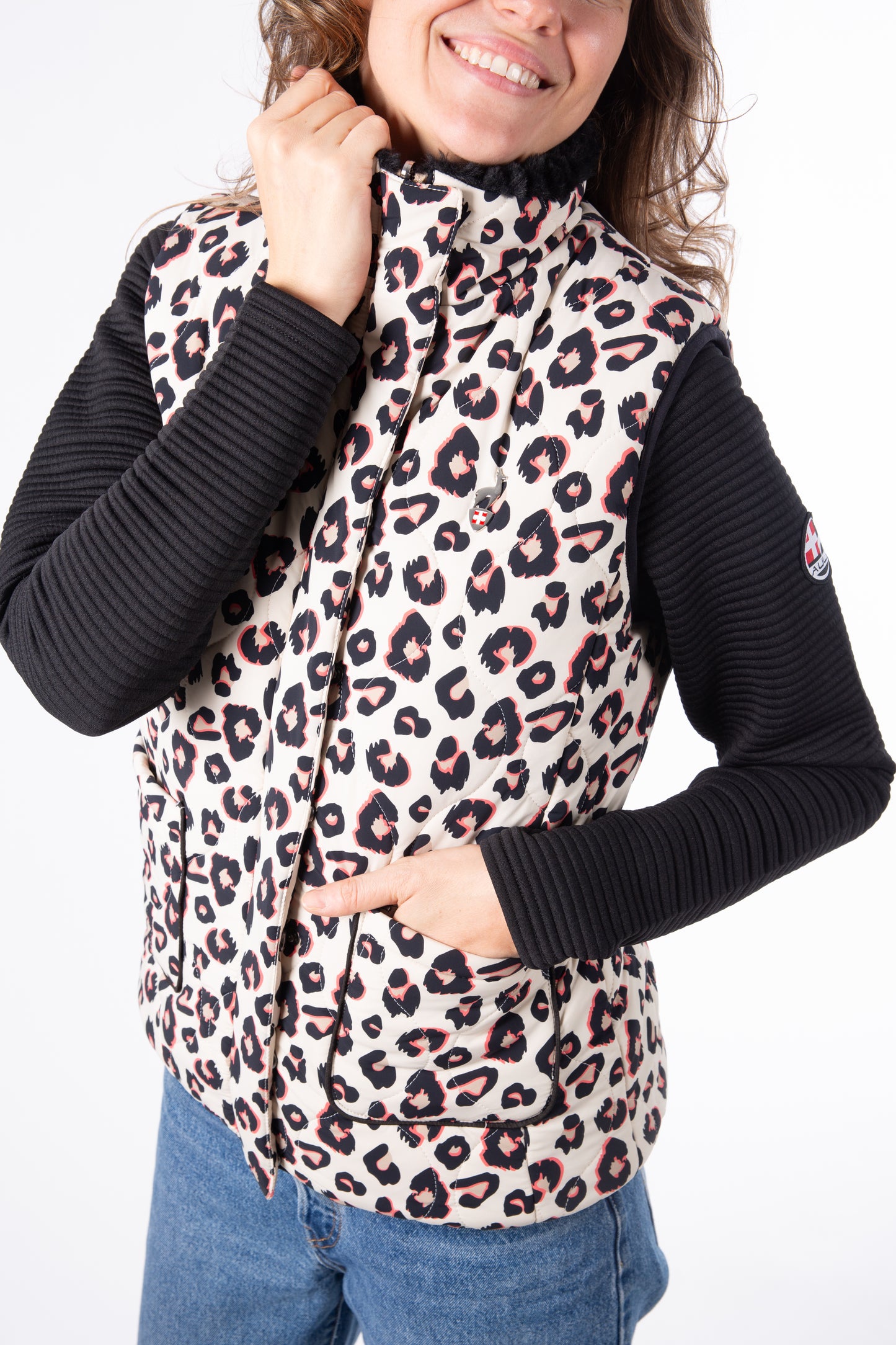 Weste - CAROL Black - 2-in-1 Design