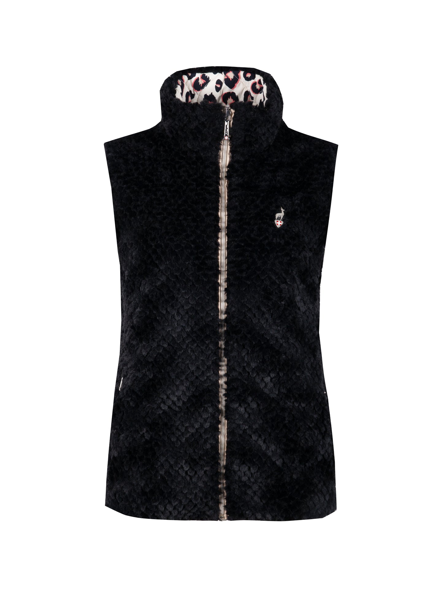 Weste - CAROL Black - 2-in-1 Design