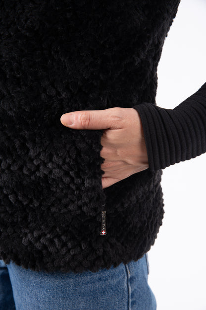 Weste - CAROL Black - 2-in-1 Design