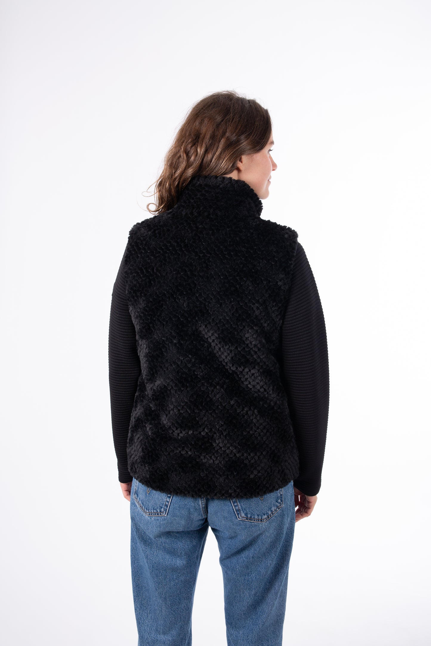 Weste - CAROL Black - 2-in-1 Design