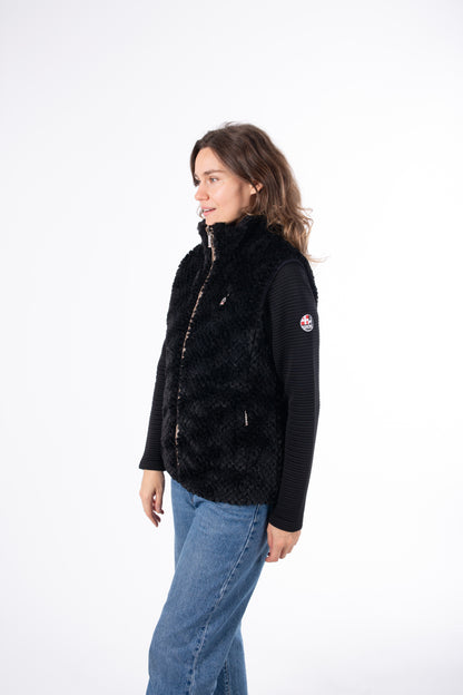 Weste - CAROL Black - 2-in-1 Design