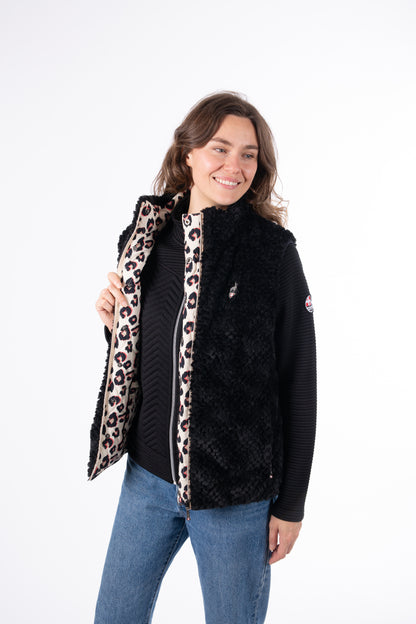Weste - CAROL Black - 2-in-1 Design