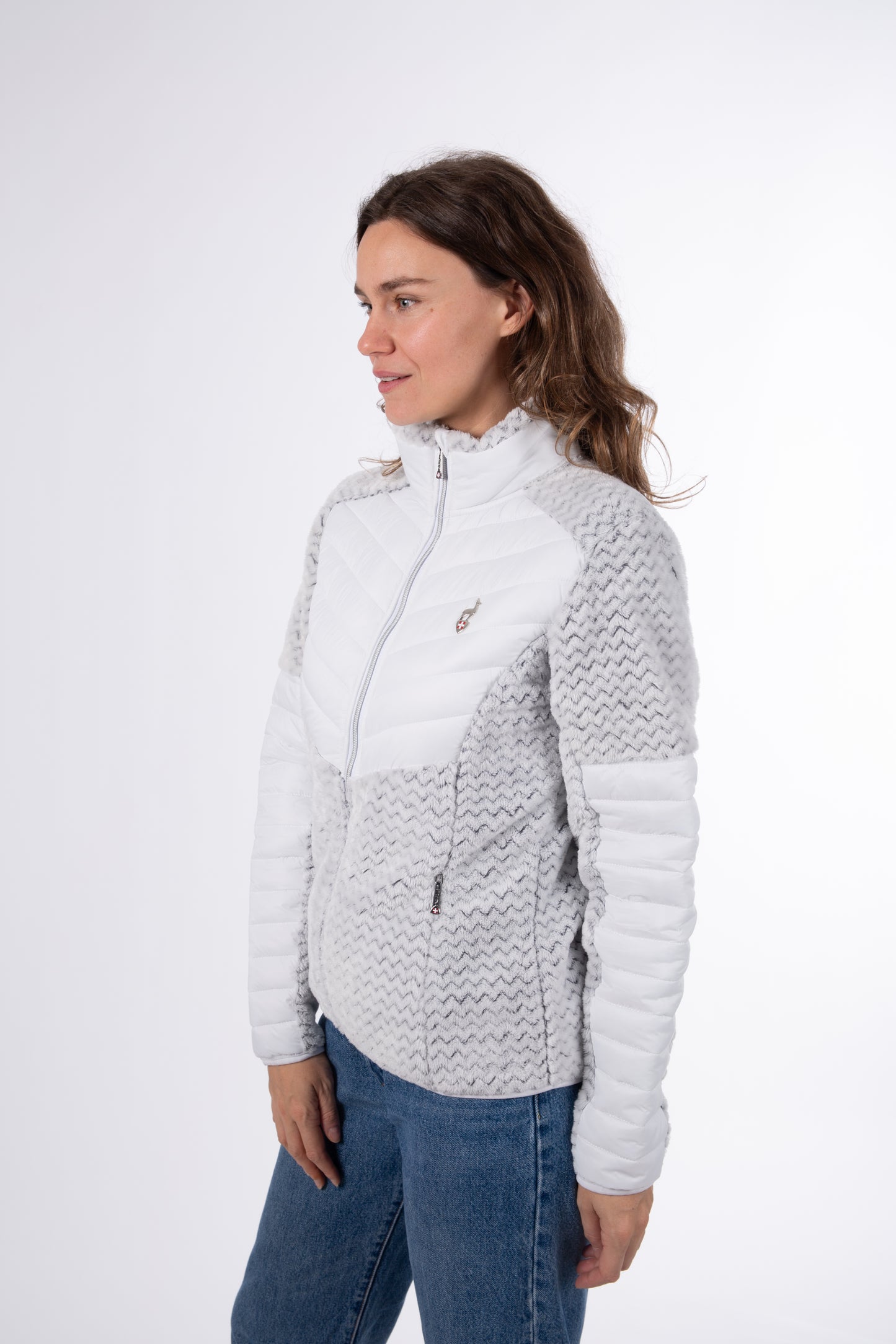 Hybridjacke - COPEN white - Wärmeisolation