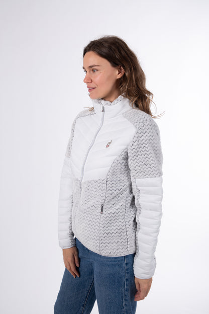 Hybridjacke - COPEN white - Wärmeisolation