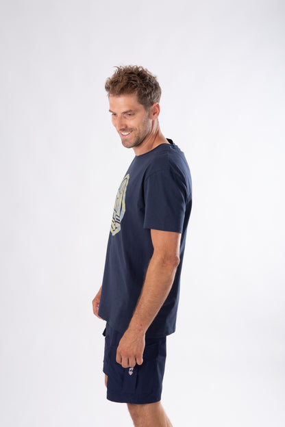 T-Shirt - DANDI Navy - 60% Baumwolle