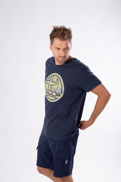 T-Shirt - DANDI Navy - 60% Baumwolle