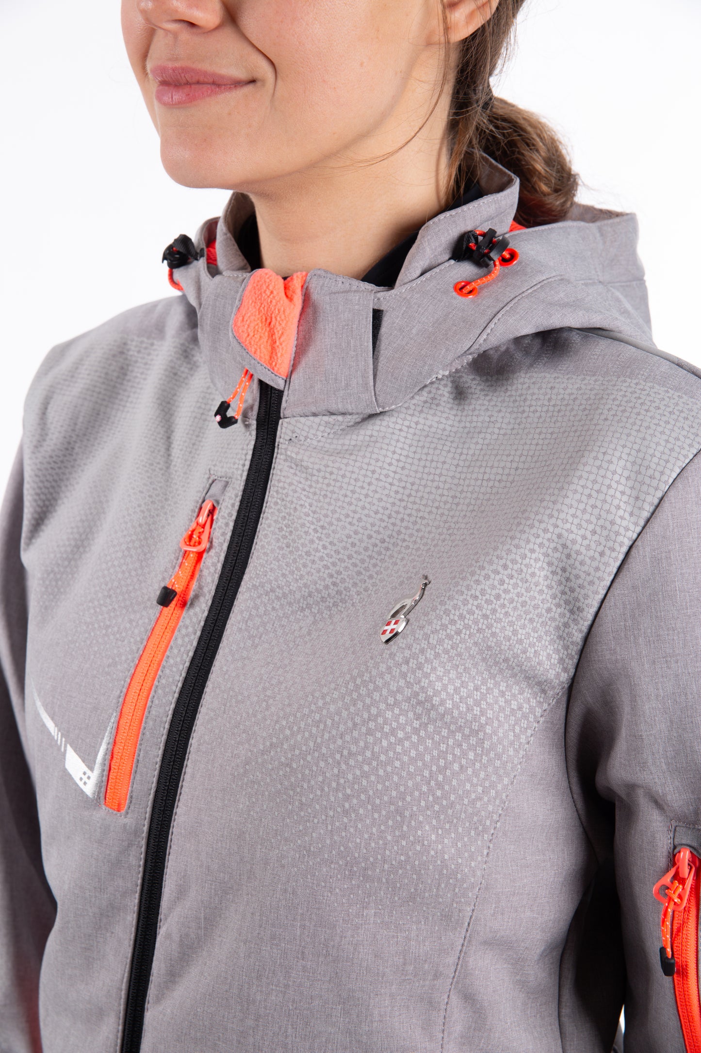 Softshelljacke - NELKA Grey - 5k/5k Wassersäule