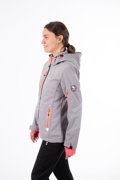 Softshelljacke - NELKA Grey - 5k/5k Wassersäule