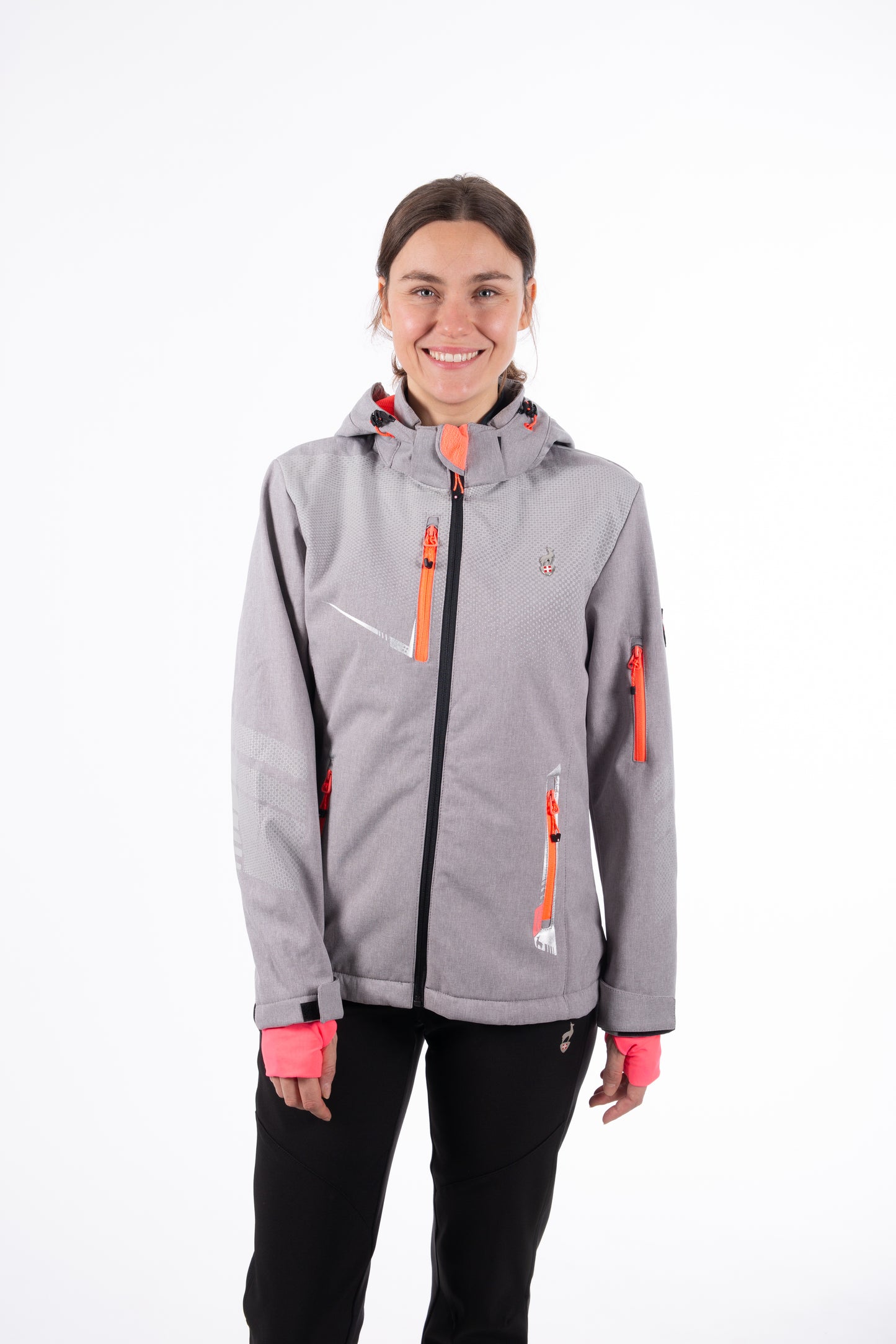 Softshelljacke - NELKA Grey - 5k/5k Wassersäule