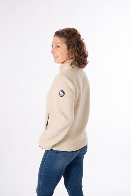 Sherpa Jacke - SARRA Greige - Warm