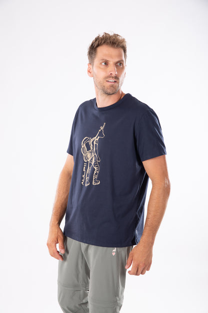 T-Shirt - TICCO Navy - 60% Baumwolle