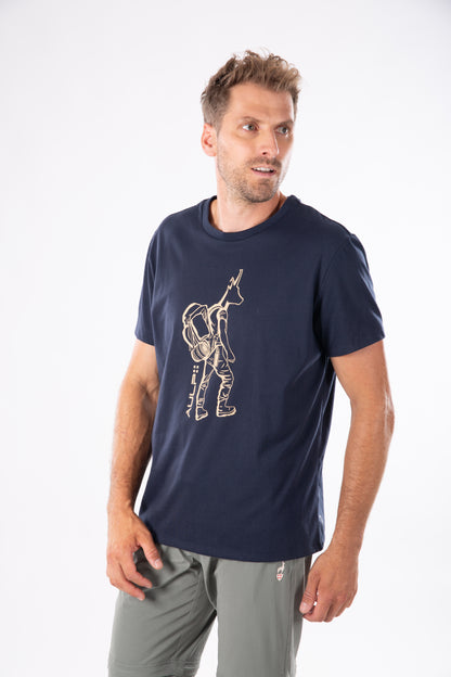T-Shirt - TICCO Navy - 60% Baumwolle
