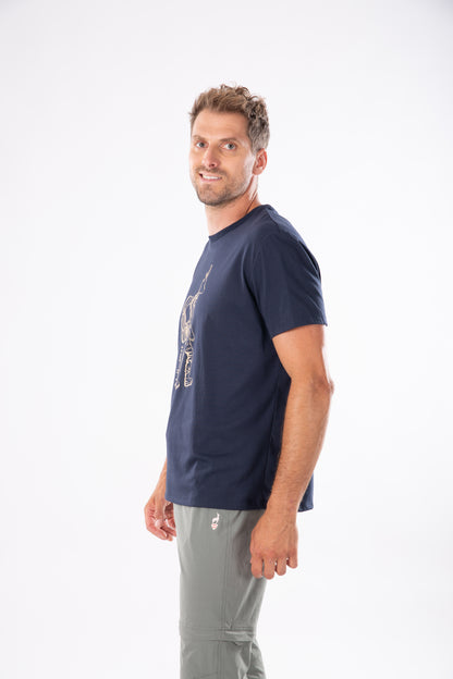 T-Shirt - TICCO Navy - 60% Baumwolle