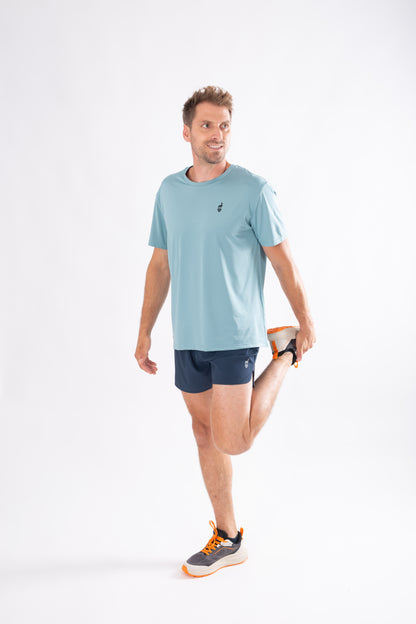 Sport-T-Shirt - TOMMY Mineral Blue - Atmungsaktivität