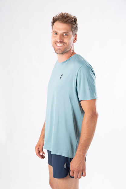 Sport-T-Shirt - TOMMY Mineral Blue - Atmungsaktivität